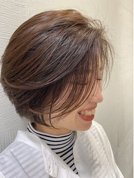 ゼルアヴェダ 浦和パルコ店(ZELE AVEDA)の写真/【浦和パルコ内】髪質改善×小顔ショートで年齢悩みを解決◎ハリコシ溢れる艶髪で360°美しく＊