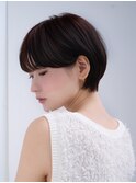 前髪あり大人耳掛けショート30代40代【AIN.表参道】川原大地