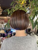 ヘアリゾート マンゴスティン(hair resort Mangosteen) コロンとボブ◎