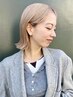 【土日祝日：大和指名】カット＋ブリーチ＋透明感カラー ￥22000