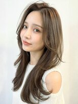 ソース 天王寺(SOURCE) 艶髪♪顔周りレイヤーロング