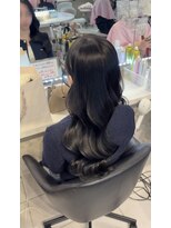 ヘアセットサロン イリス(IRIS)&nbsp;上品くびれ巻き ヨシンモリ巻き下ろし