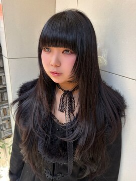 ワワ ヘアサロン 高円寺店(WAWA HAIR SALON) ハッシュカット×フルバング×姫カットレイヤー【高円寺 未羽】