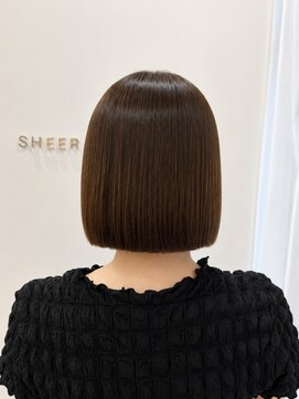 シア 新小岩店(SHEER) 切りっぱなしbob