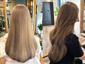 マスカリ(muscali)の写真/ブリーチなしでも叶う、艶と透明感のデザインカラーが好評！ダメージに配慮した施術で、髪色をご提案します