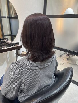 ケー 北千住(K.) 髪質改善高級ケラチントリートメント×暗め「ラベンダーピンク」