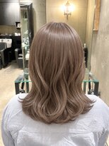 エノア 青山(ENORE)&nbsp;ミルクティーグレージュ ケアブリーチ透明感ハイトーン