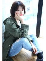 ニスル 上尾店(NISURU)&nbsp;似合わせカット/大人ガーリー/ダークアッシュ/着物/上尾/上尾駅