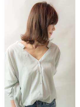 スムーズ 北千住(smoos’) ワンレン/黒髪/ボブルフ/ネビージュ/小顔/北千住