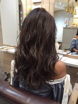 オーブ ヘアー ビーヴ 調布店(AUBE HAIR beve)&nbsp;色っぽいブラウン♪くしゅっとパーマ