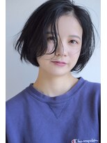ヘアーアンドメイク シーク 八王子(HAIR&MAKE SeeK)&nbsp;ミニボブ ゆる巻き