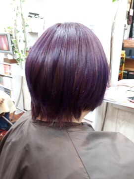 プラネット ヘアー ステーション(Hair Station PLaNeT) ブルーラベンダーカラー