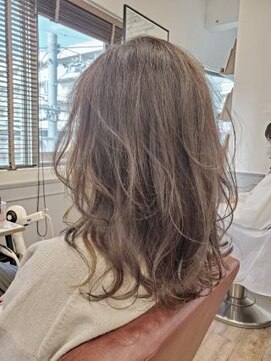 グランシュ 青葉台店(GranCieux) 外国人風カラー×セミロングレイヤー☆