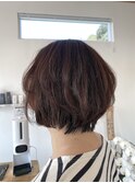 ツヤストレートショート