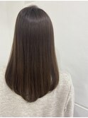 柔らかマロンベージュ