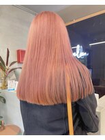 ナル(nalu.)&nbsp;ペールピンク / ピンクベージュ / 切りっぱなしカット