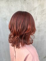 ナゴンスタイル(NAGON STYLE)&nbsp;レイヤーカット×コーラルピンク