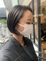 カグヤヒメ ドゥイ(kaguyahime doui)&nbsp;ナチュラルボブ×ショコラベージュ