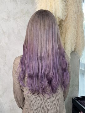 フリーダムメルシー(freedom Merci) ■グラデーションカラー　ラベンダー