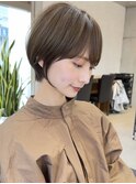 30代40代50代ショートカットショートヘアこだわりの顔周り