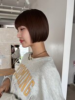 サンド 鹿児島中央(sand)&nbsp;黒髪/グレーベージュ/レイヤーロング/前髪パーマ[鹿児島中央駅]