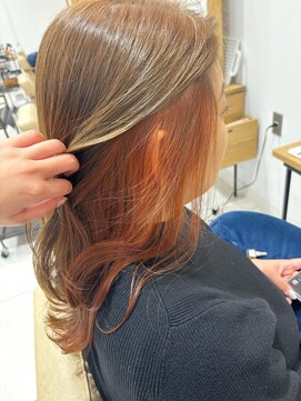 アリーナ 船橋日大前店(arena) オレンジイヤリングカラー!