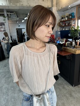 シールドヘアー 沖縄 新都心(C'LD Hair) 【C’LD 】ミニボブ/ショートボブ/髪質改善/切りっぱなしボブ