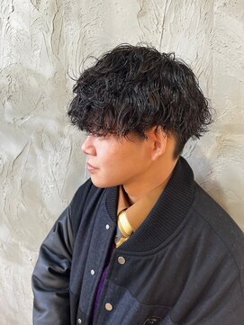 ルーメン 岐阜(ROOO MEN) 波巻きパーマ