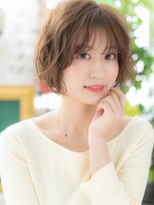 カバーヘア ブリス 上尾西口店(COVER HAIR bliss)&nbsp;■フレンチカジュアルゆるふわボブパーマ301-7★上尾30代40代