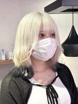 ピチカート パクト(pizzicato pacto)&nbsp;ホワイトブロンド/ホワイトカラー/エンドカラー