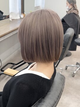 ローレン(Lolen.) ミルクティーグレージュ×ボブ【野上翔平】