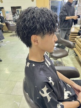 ゼスト 吉祥寺店(ZEST) ツイストスパイラル　マッシュパーマ　吉祥寺/島田優斗