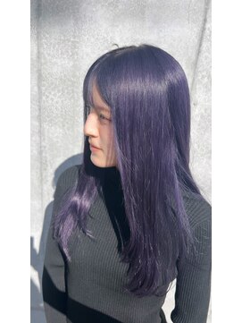 アカヒゲ 新札幌店(AKAHIGE) 透明感抜群！パープルヘア/ハイトーン