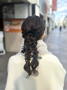 エメリー 静岡呉服町店(AMELY) ツインポニーアレンジ◎