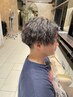 カット+メンズパーマ＋トリートメント￥7200