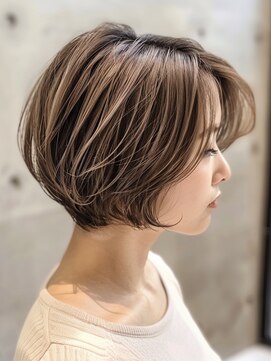 アルトリスト(Altruist Aging×HAIR&SPA) ☆イメチェンピンクベージュアンブレラカラー前髪クールショート