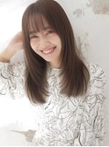 ナチュラルレイヤー×ワンホンヘア