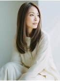 ☆ホワイトグレージュミニウルフデジタルパーマチェリーブラウン