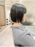 【ぷつっとボブ】モード感とツヤ感で魅せる美シルエット [藤沢]