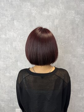 シエル 立川店(CIEL) 【ClEL立川 佐藤】ベリーピンク ボブ