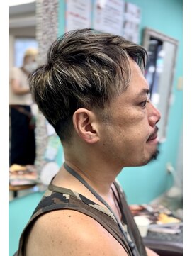 ファンヘアメイク(Fun hair make) シルバーメッシュ