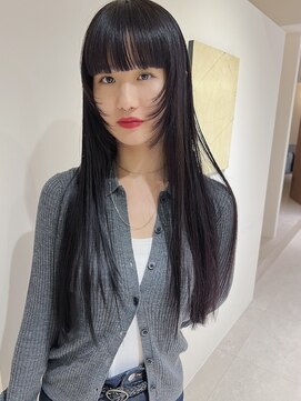 ユー セント(yew scent) 顔周りレイヤーロング