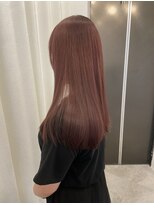 ボタン ハカタ(VOTAN hakata)&nbsp;ブリーチなしダブルカラー/福岡美容室/ピンクブラウン