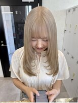 ソメルン ミルクティーベージュダブルカラー