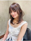 Aimee 町田　ニュアンスレイヤー×ラベンダーブラウン
