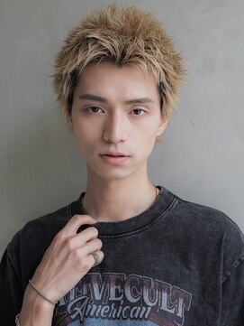 アリエッタ ギンザツー(ARIETTA GINZA2) スパイキーショート×抜きっぱなしブロンド×ハイトーン