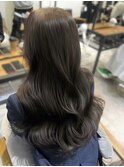 美髪レイヤーカット/顔まわりレイヤー/くびれロングレイヤー