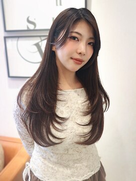 ハニー(HONEY by Chord) 【yu-ri】大人可愛いザクザクレイヤースタイル◎