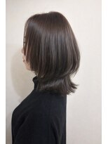 ペスカケイクリエイティブ(PESCA K-CREATIVE)&nbsp;イメチェン大人くびれミディアムレイヤー×アッシュベージュ