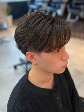 シーフ 千葉(Cyf) ダウンパーマ/センターパート/ニュアンスパーマ/韓国/橋本修杜